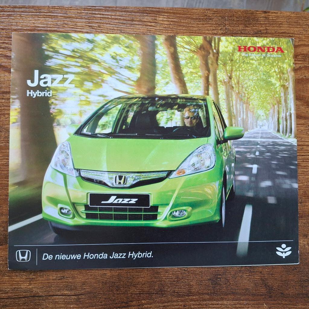 HONDA  -  De nieuwe Honda Jazz Hybrid   1/2011, Ophalen of Verzenden, Nieuw, Honda