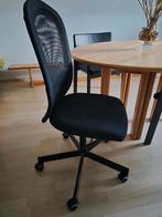 bureaustoel IKEA type FINTAN, Ophalen, Zwart, Zo goed als nieuw, Bureaustoel