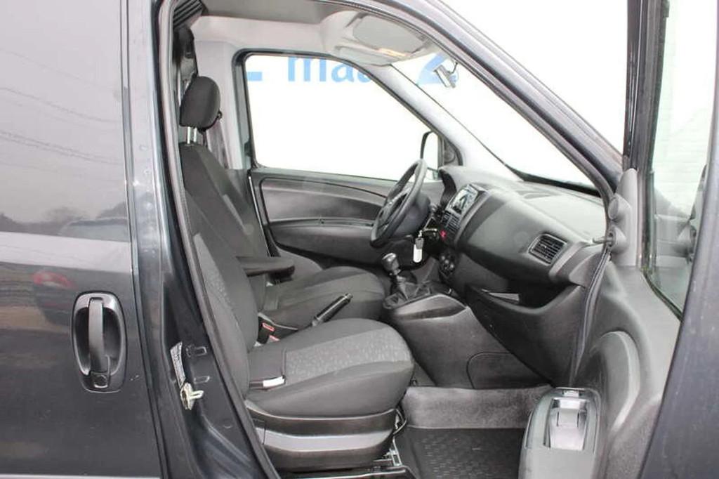Opel Combo 1.6D Lichte Vracht Airco/Cruise 1 JAAR garantie!, 4 cilinders, Zwart, Bedrijf, 5 deurs