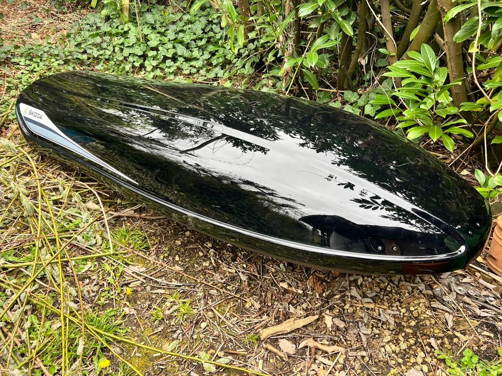 Skoda dakkoffer 380L te koop/te huur, Auto diversen, Dakkoffers, Zo goed als nieuw, Ophalen