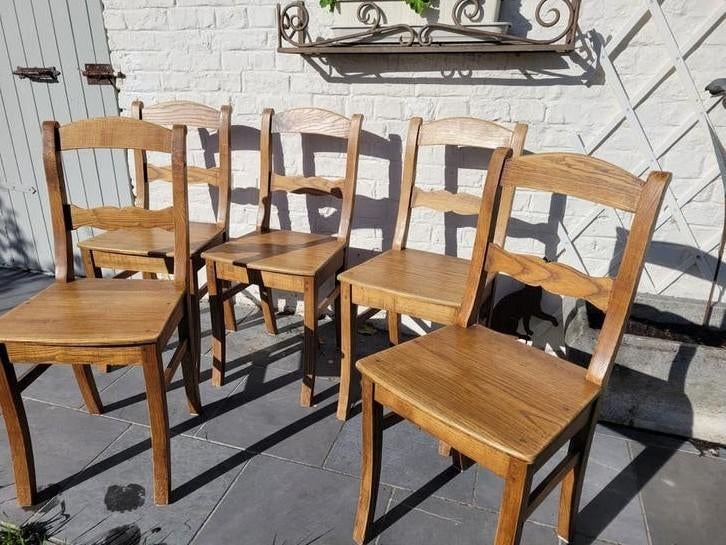 Anciennes chaises de ferme, Maison & Meubles, Enlèvement