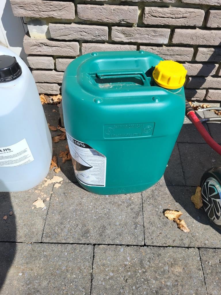 Chloor en ph min, Ophalen