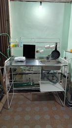 Ikea SUNNERSTA Kitchenette, Huis en Inrichting, Keuken | Complete keukens, Ophalen, Staal of Inox, Wit, Overige typen