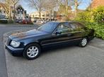 Mercedes S350 turbodiesel W140 - 1996 - cuir - 240cv, Autos, Cuir, Achat, Carnet d'entretien, Noir