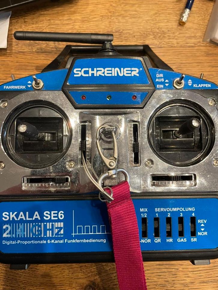 Commande RC Schreiner Skala SE6, Hobby en Vrije tijd, Modelbouw | Boten en Schepen, Zo goed als nieuw, Ophalen