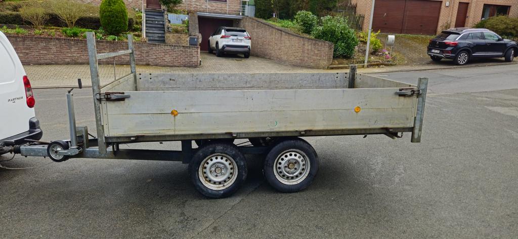 Remorque freinée 2000kg, Enlèvement, Utilisé