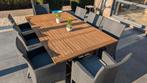 Tuinset - tafel & 8 stoelen (6-10 personen), Tuin en Terras, Ophalen, Gebruikt, Meer dan 8 zitplaatsen, Tuinset