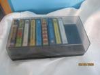 doos met muziek cassettes, Gebruikt, 2 t/m 25 bandjes, Verzamelalbums, Ophalen of Verzenden