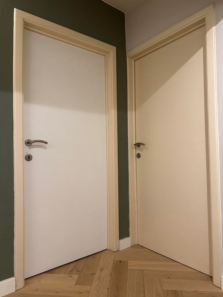 3 gratis binnendeuren 195,5x82cm, Doe-het-zelf en Bouw, Deuren en Vliegenramen, Ophalen