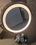 Nouveau miroir de maquillage chromé avec 2 miroirs, grossiss, Enlèvement ou Envoi