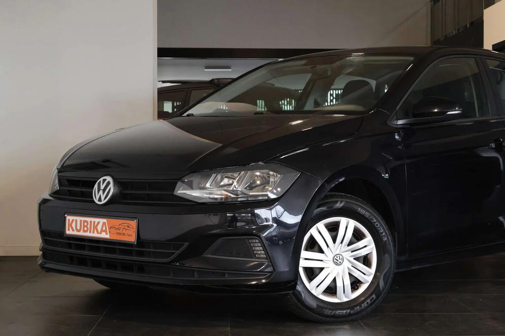 Volkswagen Polo Polo 1.0i Cruise Control USB Airco Garantie*, Auto's, Volkswagen, Stof, Zwart, Bedrijf, 5 deurs