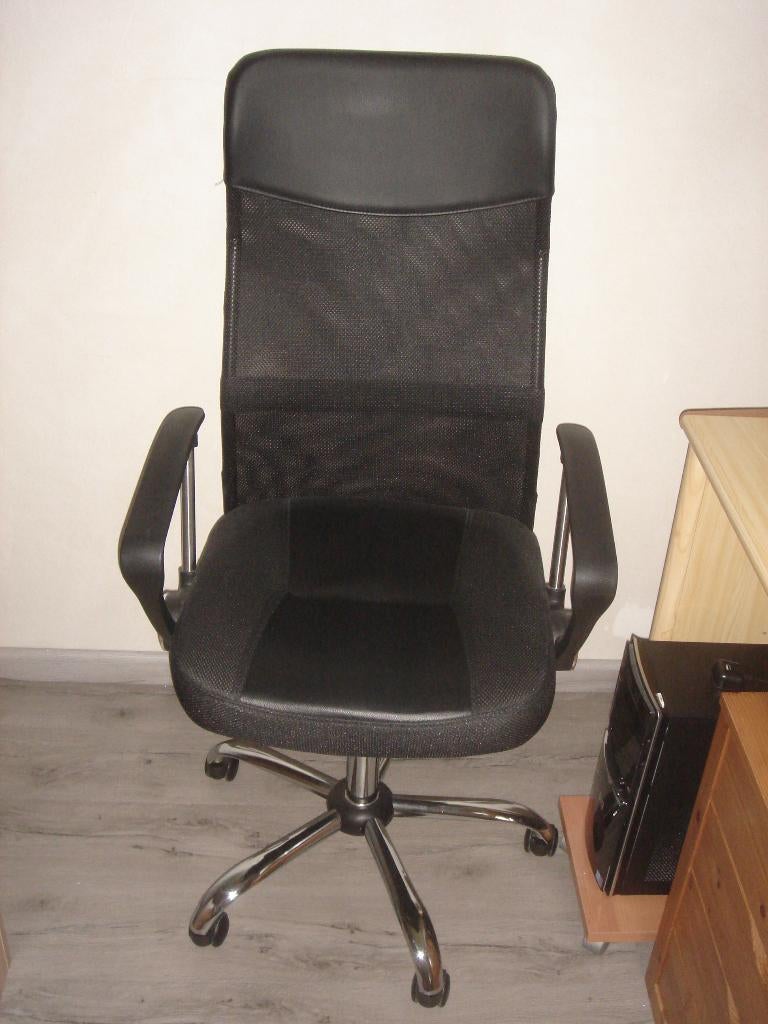 bureau stoel, Ophalen, Zo goed als nieuw, Zwart