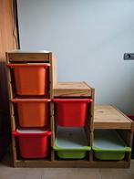 Trofast ikea trap opbergruimte inclusief 7 bakken met deksel, Enlèvement