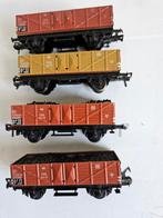 Wagons à charbon en métal Fleischmann 1205 avec cargaison, Enlèvement ou Envoi, Fleischmann