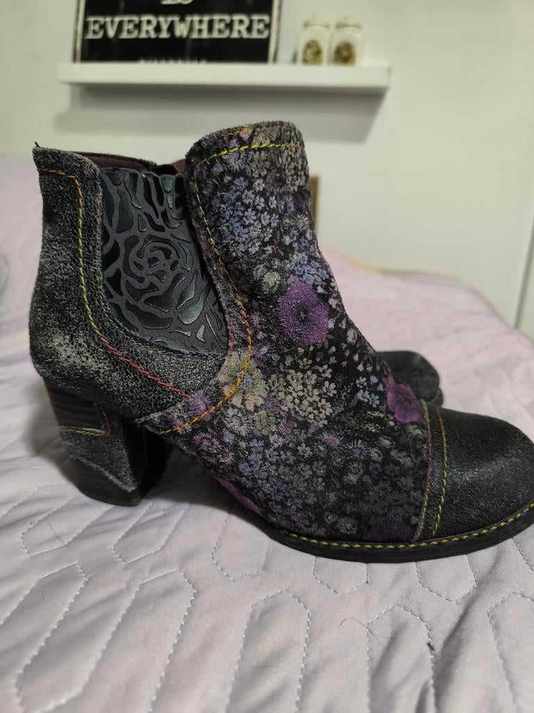 Bottes mi-mollet 38, Enlèvement ou Envoi, Autres couleurs, Boots et Botinnes, Porté