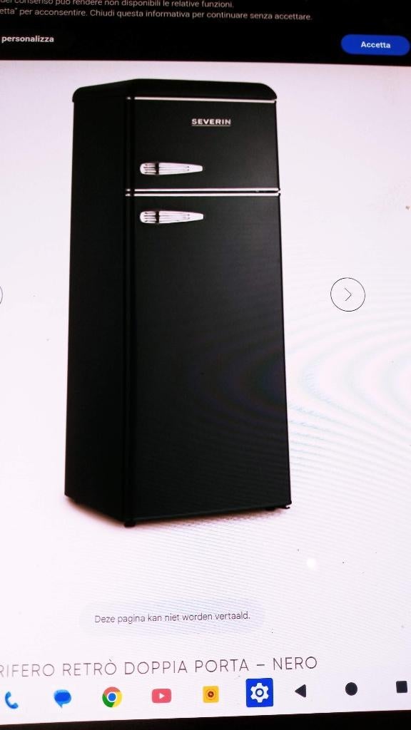 Ijskast combi retro, Elektronische apparatuur, Koelkasten en IJskasten, Ophalen