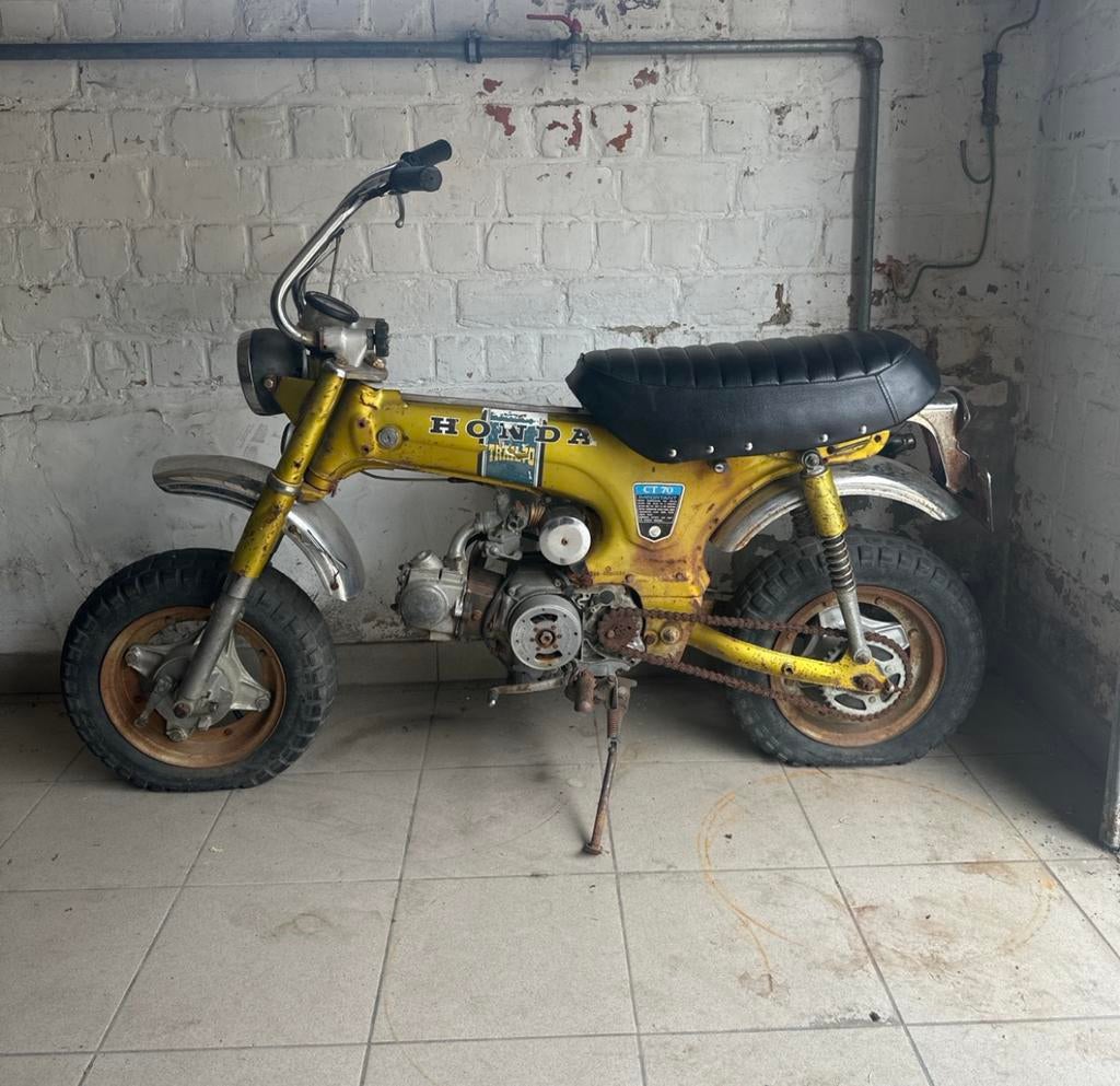 Honda dax ct70 1971, Fietsen en Brommers, Brommers | Honda, Ophalen, Gebruikt