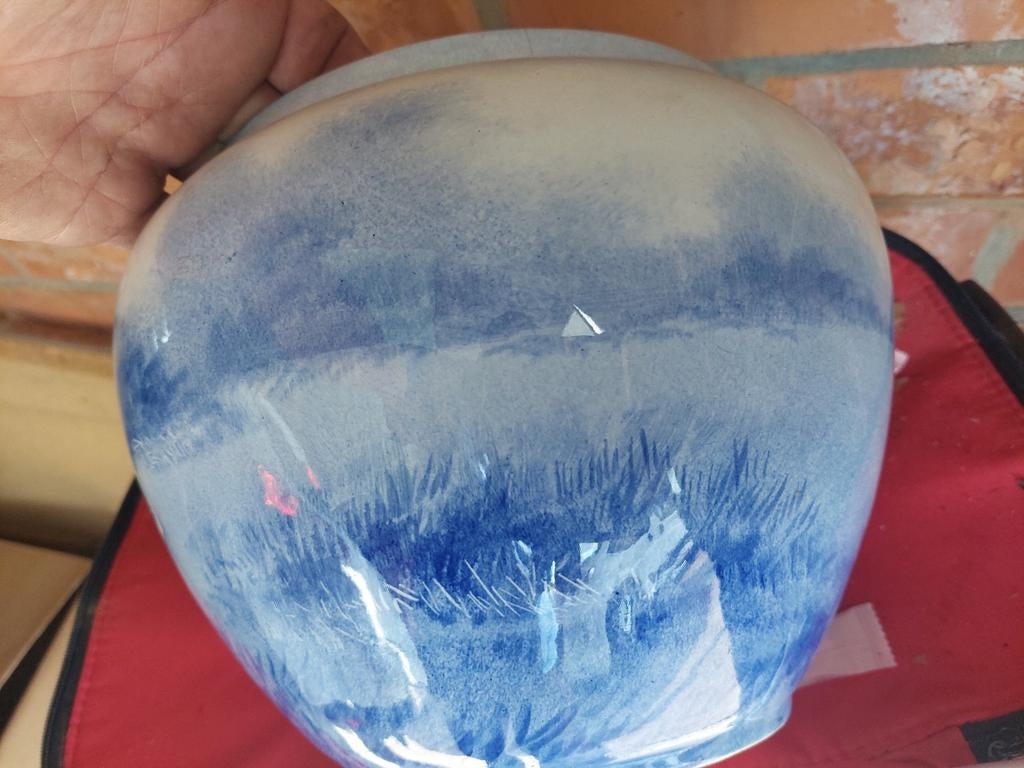 Vaas in delfts blauw, Antiek en Kunst, Antiek | Vazen, Ophalen