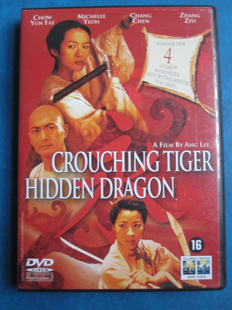 Crouching Tiger Hidden Dragon (2000), Cd's en Dvd's, Dvd's | Actie, Zo goed als nieuw, Actie, Vanaf 16 jaar, Ophalen of Verzenden