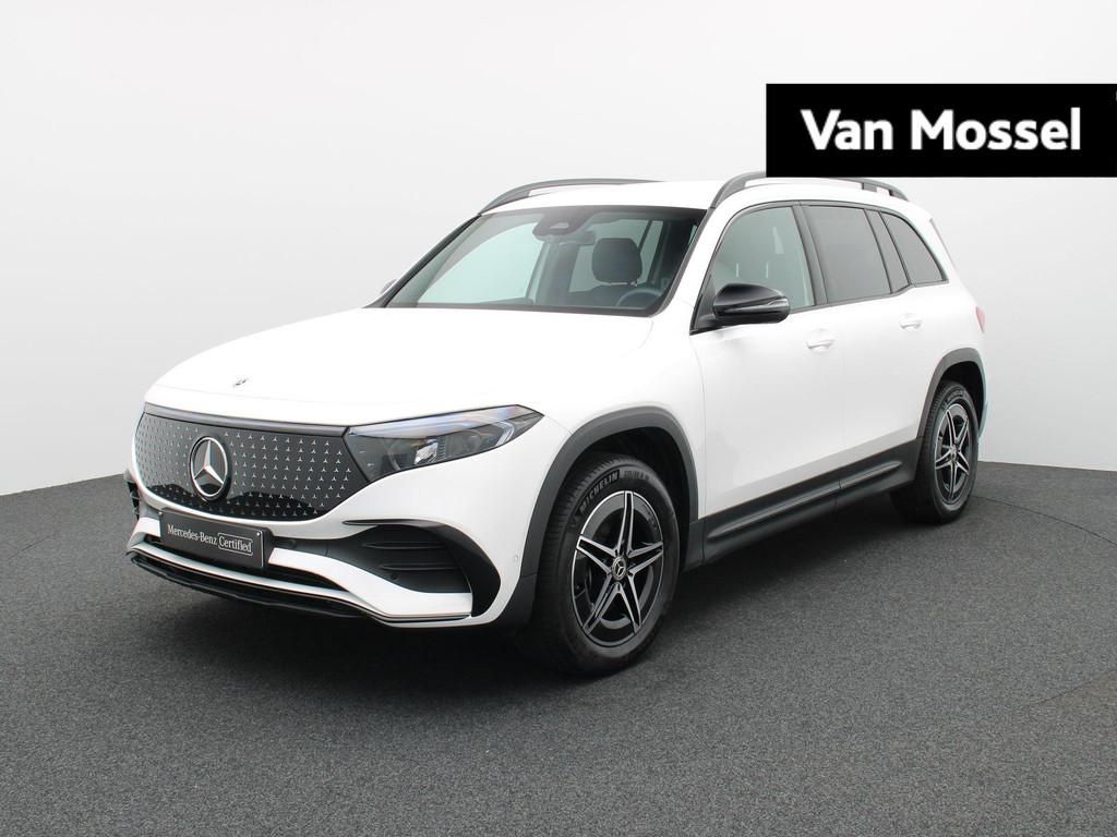 Mercedes-Benz EQB 250+ AMG Line + 7 ZITPLAATSEN + CARPLAY +, Auto's, Stof, Wit, 5 zetels, 5 deurs