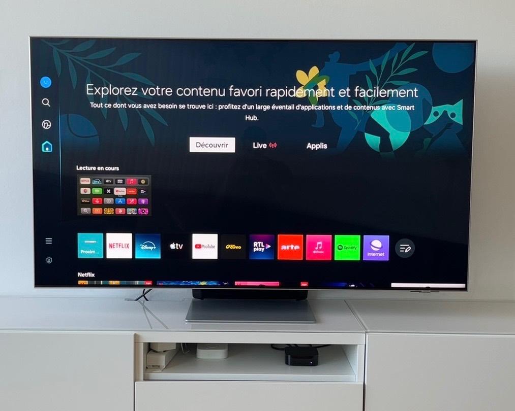 TV Samsung Neo QLED QN95B - 55 pouces - Haut de gamme - 4K, Audio, Tv en Foto, Televisies, Zo goed als nieuw, QLED, 100 cm of meer