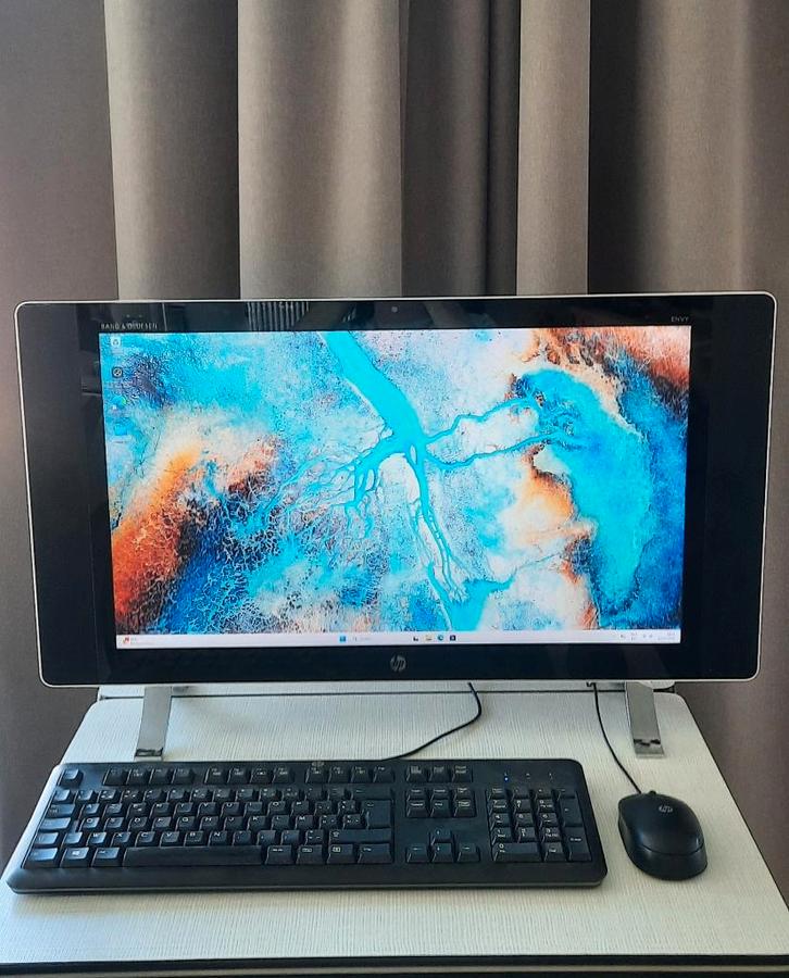 HP Envy All In One Pc - Win11, Computers en Software, Desktop Pc's, Zo goed als nieuw, 2 tot 3 Ghz, HDD, SSD, 8 GB, Met videokaart