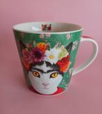 NIEUW - Tas/Mok - Frida Kahlo - Kat, Enlèvement ou Envoi, Neuf, Céramique, Tasse(s) et/ou soucoupe(s)
