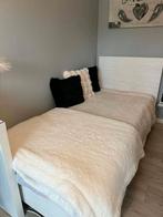 lit 1 personne avec sommier et matelas état plus que nikel
