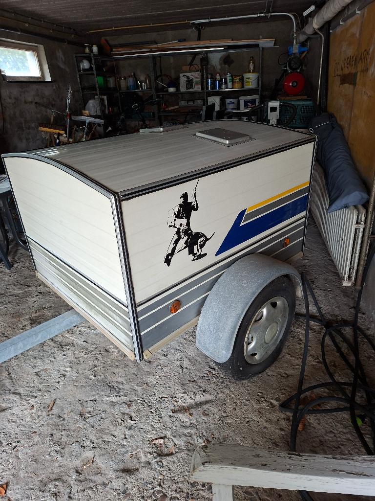 hondenremorque, Ophalen, Gebruikt