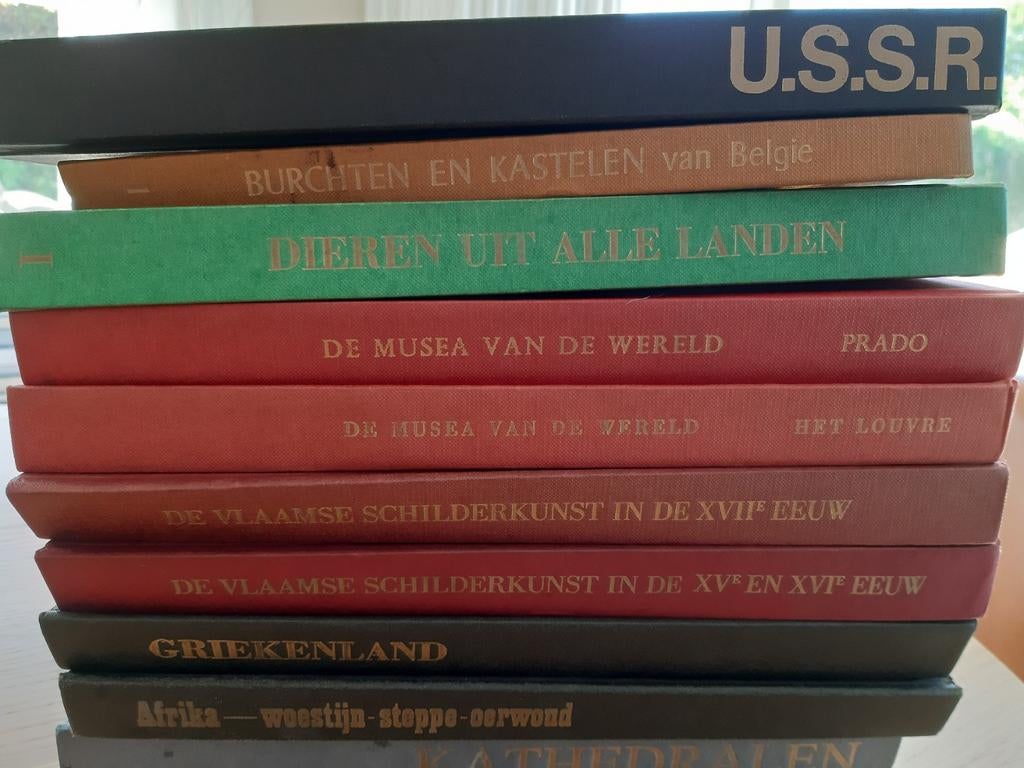 Lot boeken van Atlas verzamelingen, Ophalen of Verzenden