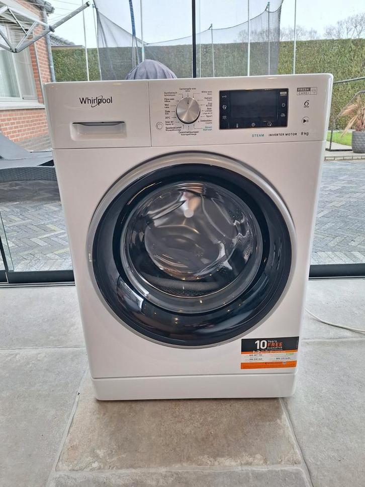 WHIRLPOOL WASMACHINE 8KG, Electroménager, Lave-linge, Enlèvement
