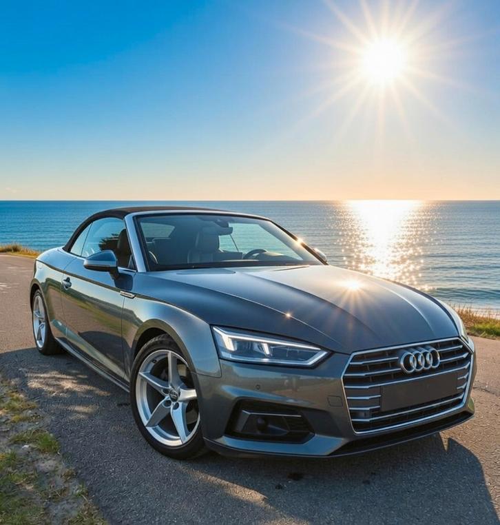 Audi A5 hybride 40TFSI cabriolet 2019 - 75 000 km., Autos, Audi, Particulier, A5, Caméra 360°, ABS, Caméra de recul, Phares directionnels