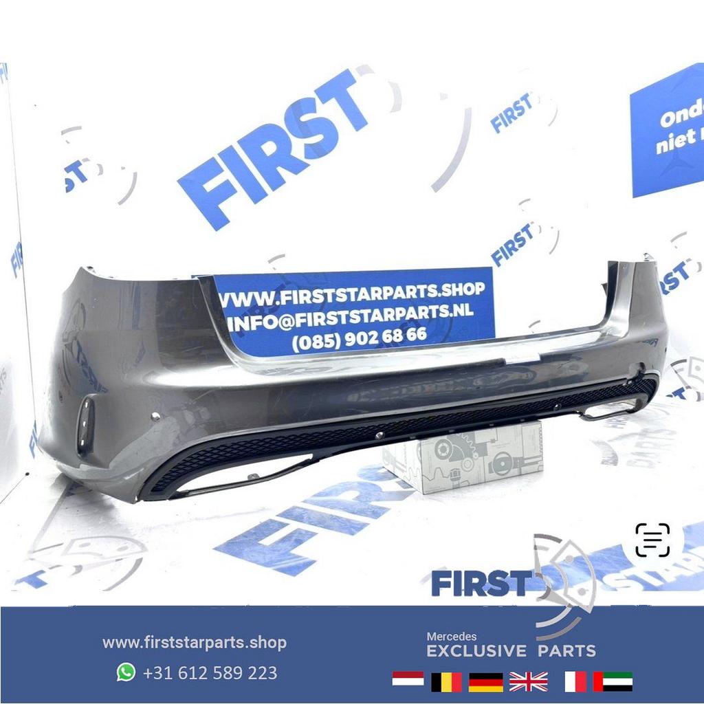 S205 AMG ACHTERBUMPER W205 ESTATE WIT ZWART GRIJS Mercedes C, Gebruikt, -, Ophalen of Verzenden, Achter
