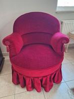 Rode fluwelen zetel (eenzit), Enlèvement