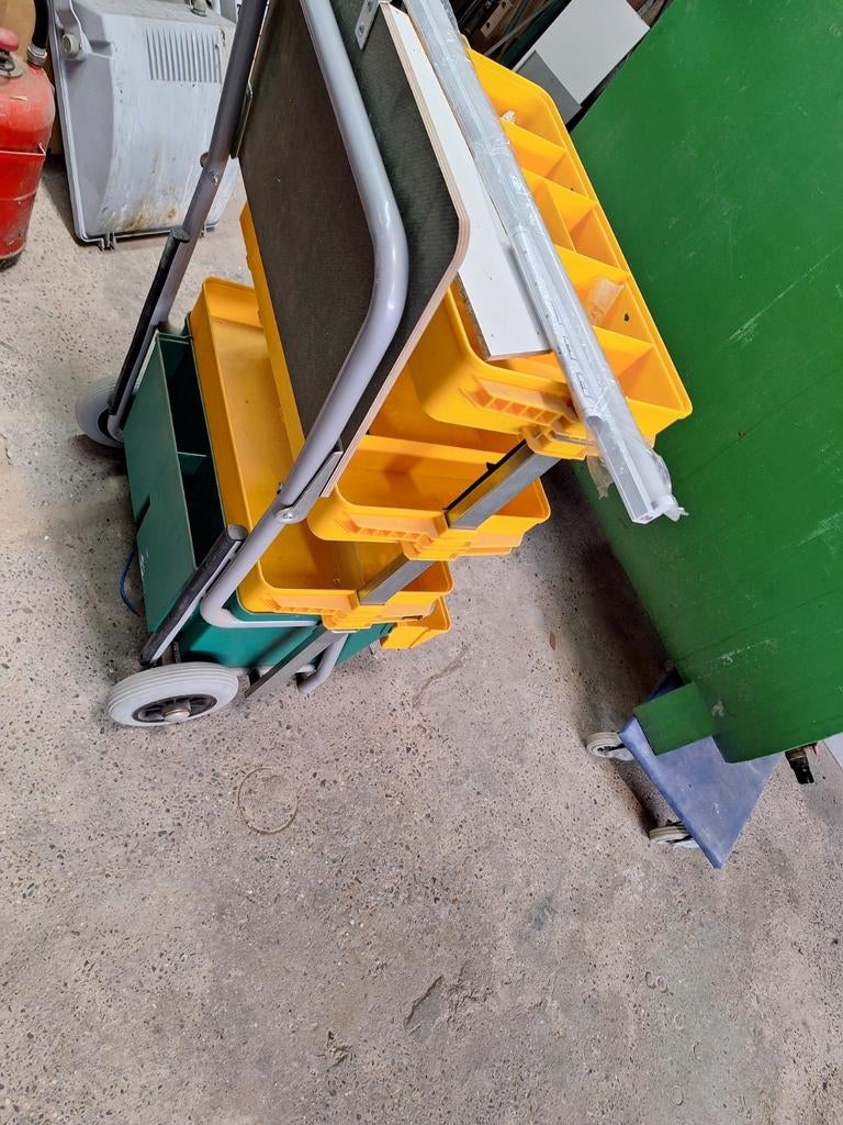 Gereedschap koffer, Ophalen