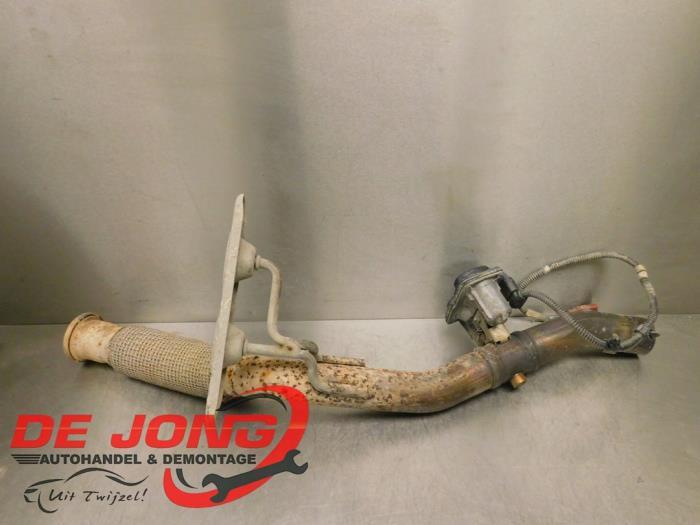 Uitlaat voorpijp van een Skoda Superb, Gebruikt, -, -, Ophalen of Verzenden