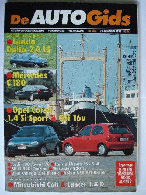 AutoGids 362, Livres, Autos | Brochures & Magazines, Utilisé, Général, Envoi