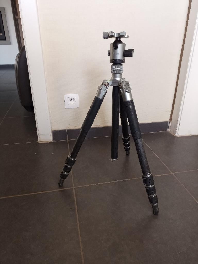 Rollei Lion Rock Traveler L carbon statief, Ophalen, Driepoot, Zo goed als nieuw, 150 tot 175 cm