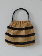 sac vintage en fibre naturelle, raphia, 35 cm de large, Envoi