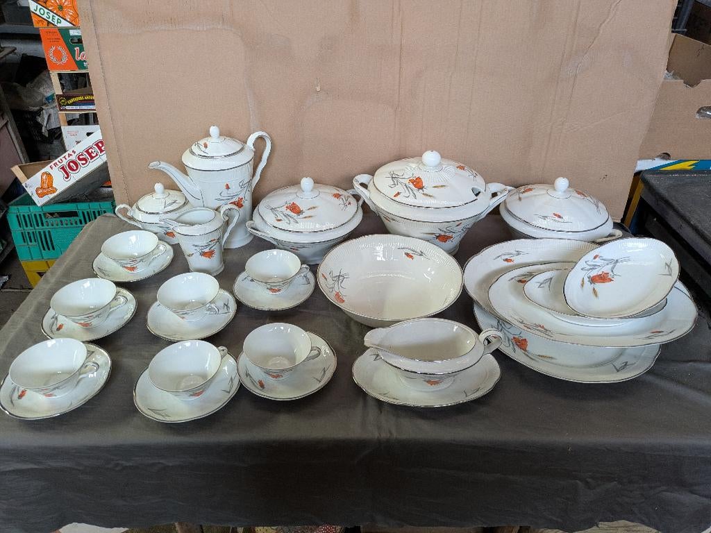 Service en porcelaine 20 pièces, Enlèvement