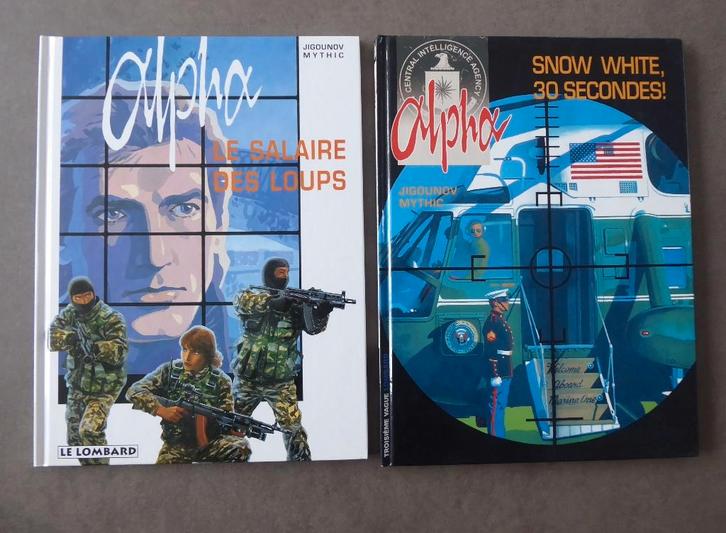 Lot 2 BD "Alpha" - Tomes 3 et 7 en édition originale, Livres, BD, Comme neuf, Enlèvement ou Envoi