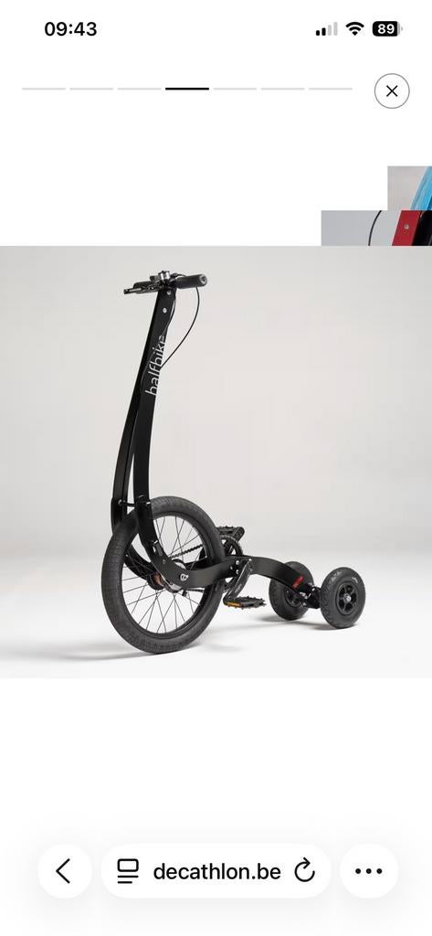 Halfbike 2 - Half bike 2, Vélos & Vélomoteurs, Vélos | Tricycles, Comme neuf, Enlèvement