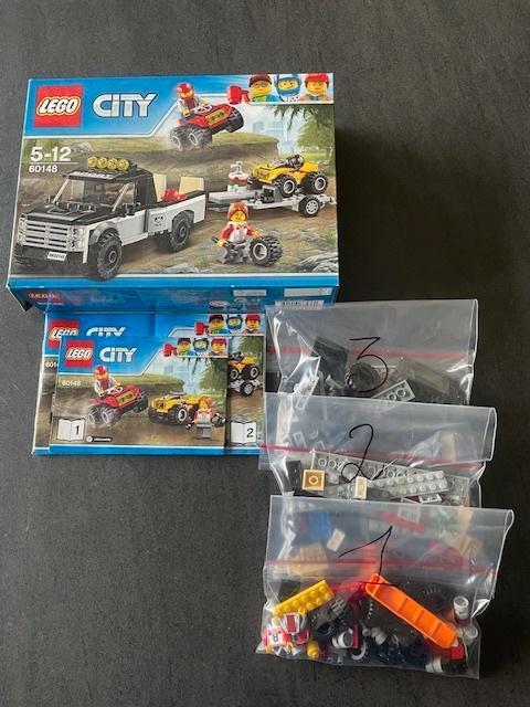 LEGO City ATV Raceteam - 60148, Enfants & Bébés, Jouets | Duplo & Lego, Utilisé, Lego, Ensemble complet, Enlèvement