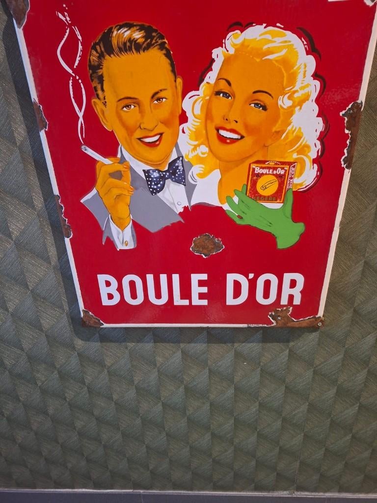 plaque emaillée ( originale ), Antiquités & Art, Enlèvement