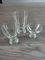 Glasservies, mooi fijn kristal, Ophalen, Zo goed als nieuw