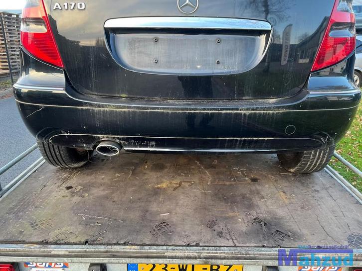 MERCEDES A KLASSE W169 zwart 160 achterbumper 2004-2012, Auto-onderdelen, Carrosserie, Bumper, Mercedes-Benz, Achter, Gebruikt
