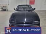Nissan 200 SX Targa | 1989 | Route 66 Auctions, Auto's, Zwart, Bedrijf, Handgeschakeld, Overige carrosserie