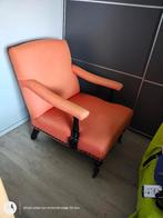 Fauteuil Eichholtz orange bon état, Enlèvement, Utilisé