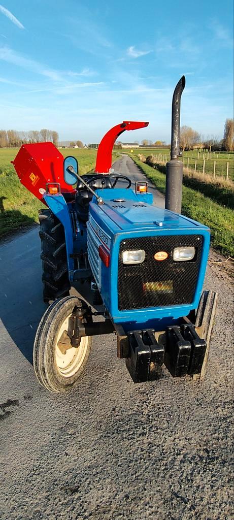 Iseki TL2100 met hakselaar en grondfrees, Articles professionnels, Agriculture | Tracteurs, Enlèvement