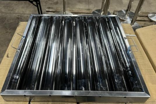 RVS dampkapfilters 5050 cm, set van 6, nieuw, Zakelijke goederen, Horeca | Keukenapparatuur, Overige typen, Nieuw in verpakking